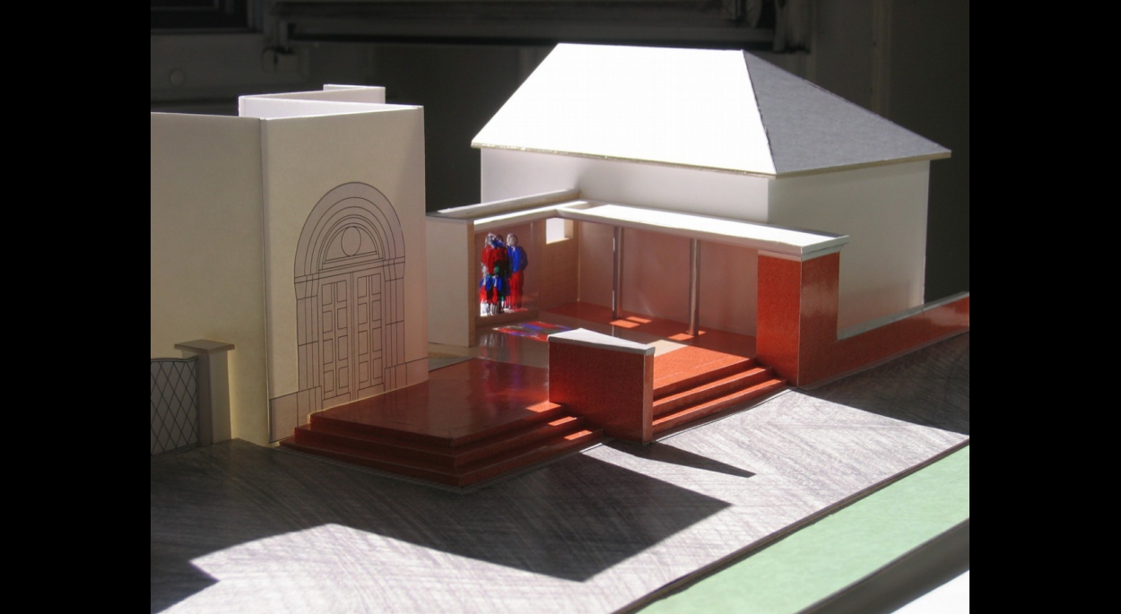 Monument dédié à la commémoration des morts maquette 01